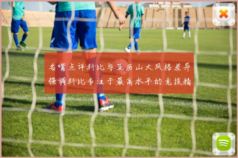 名嘴点评科比与亚历山大风格差异强调科比专注于最高水平的竞技精神
